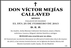Víctor Mejías Callaved